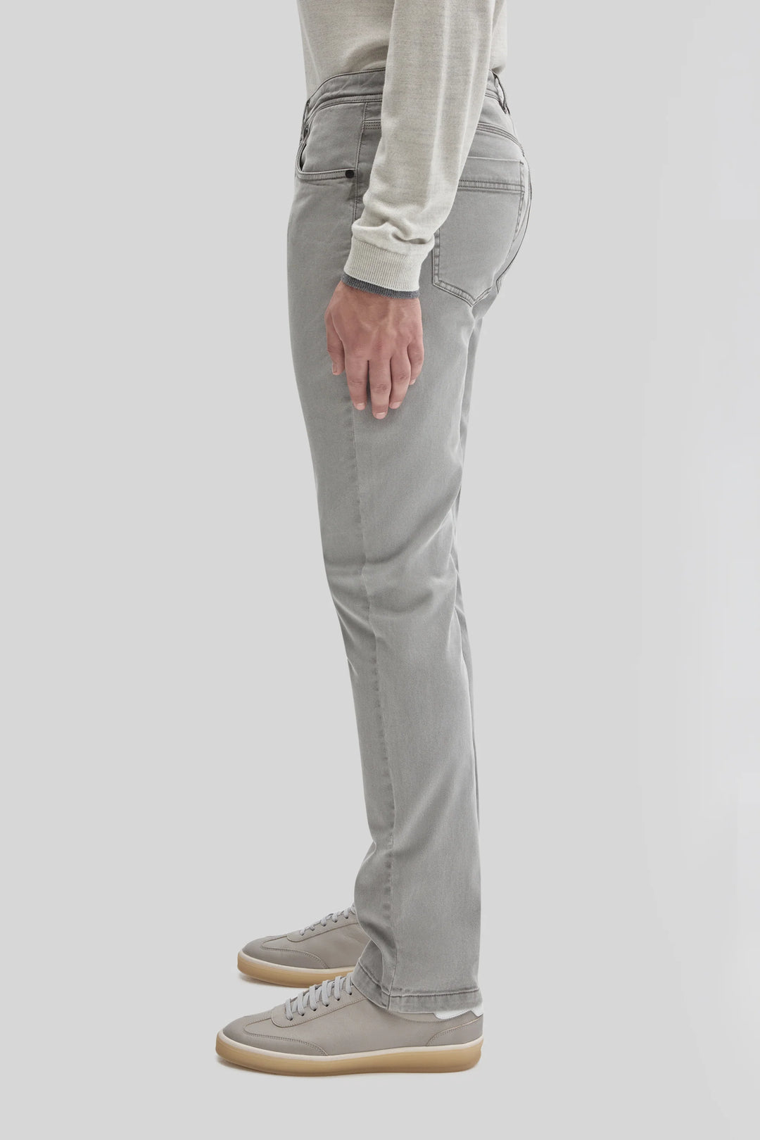BRAD STRETCH PANT (GRIFFIN GREY) - ROBERT BARAKETT