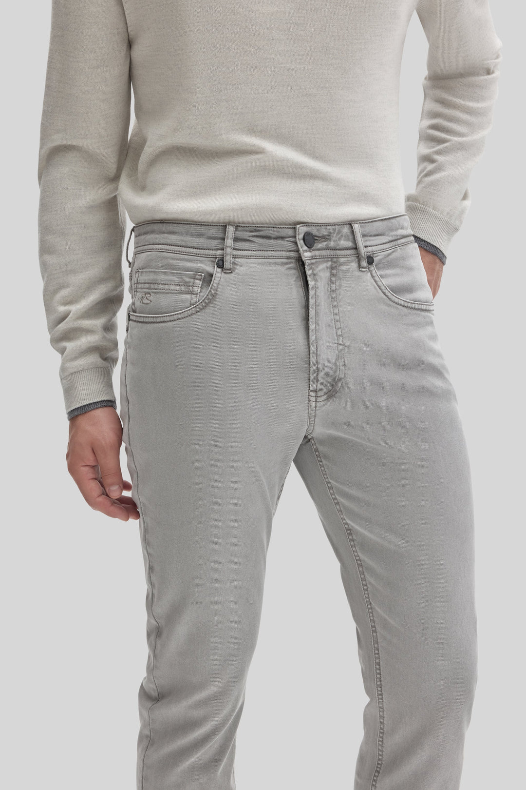 BRAD STRETCH PANT (GRIFFIN GREY) - ROBERT BARAKETT