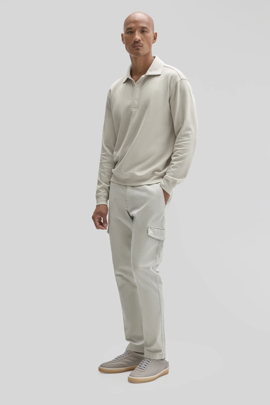 PEAKSTONE SNAP POLO (MOONSTONE) - ROBERT BARAKETT