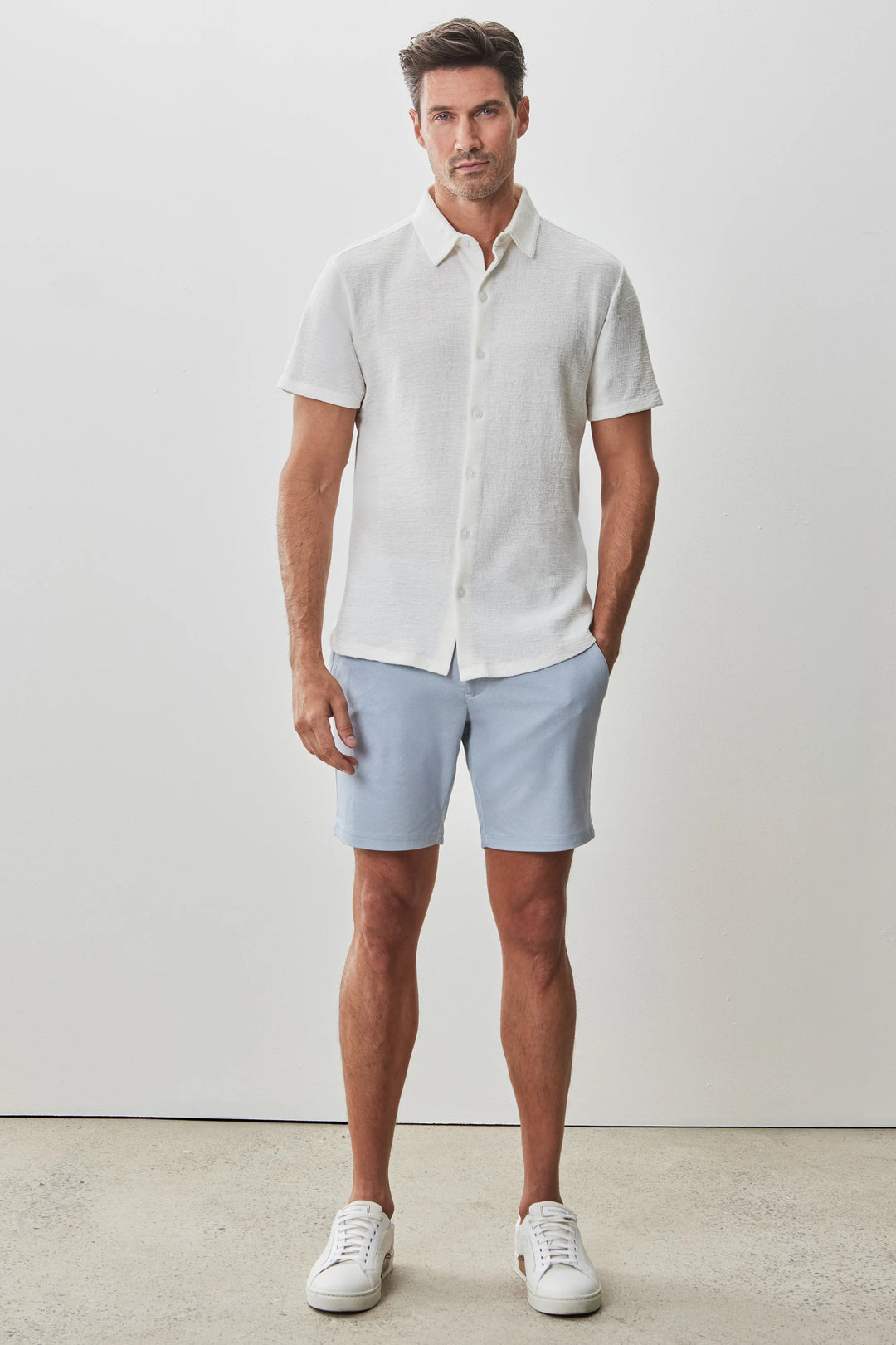 NEWMAN KNIT SHIRT - ROBERT BARAKETT