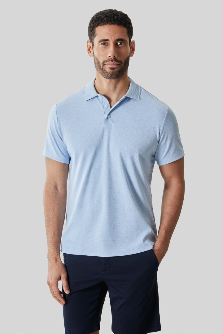 MATIAS COLLAR POLO (BLUE) - ROBERT BARAKETT