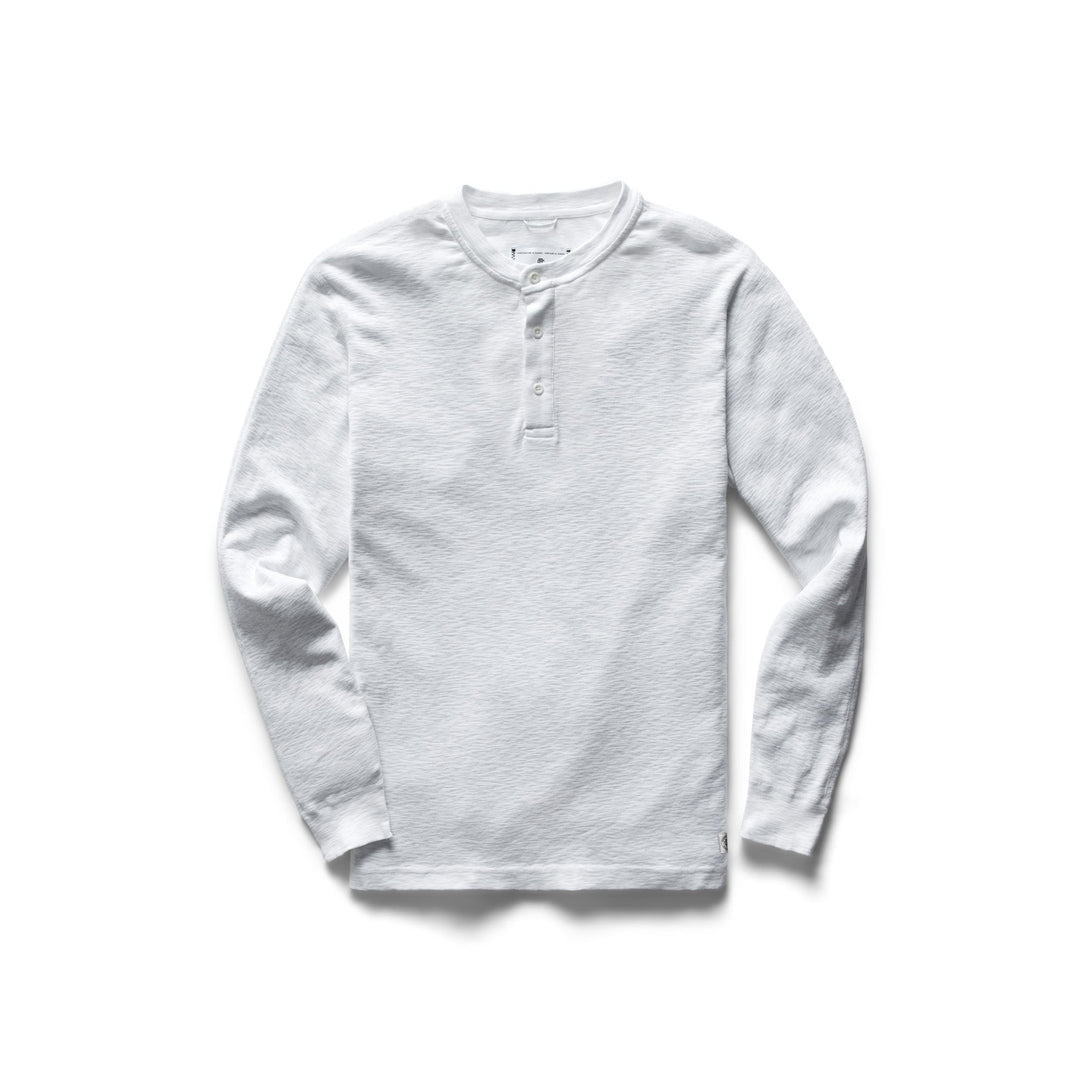 SLUB HENLEY (WHITE) - REIGNING CHAMP