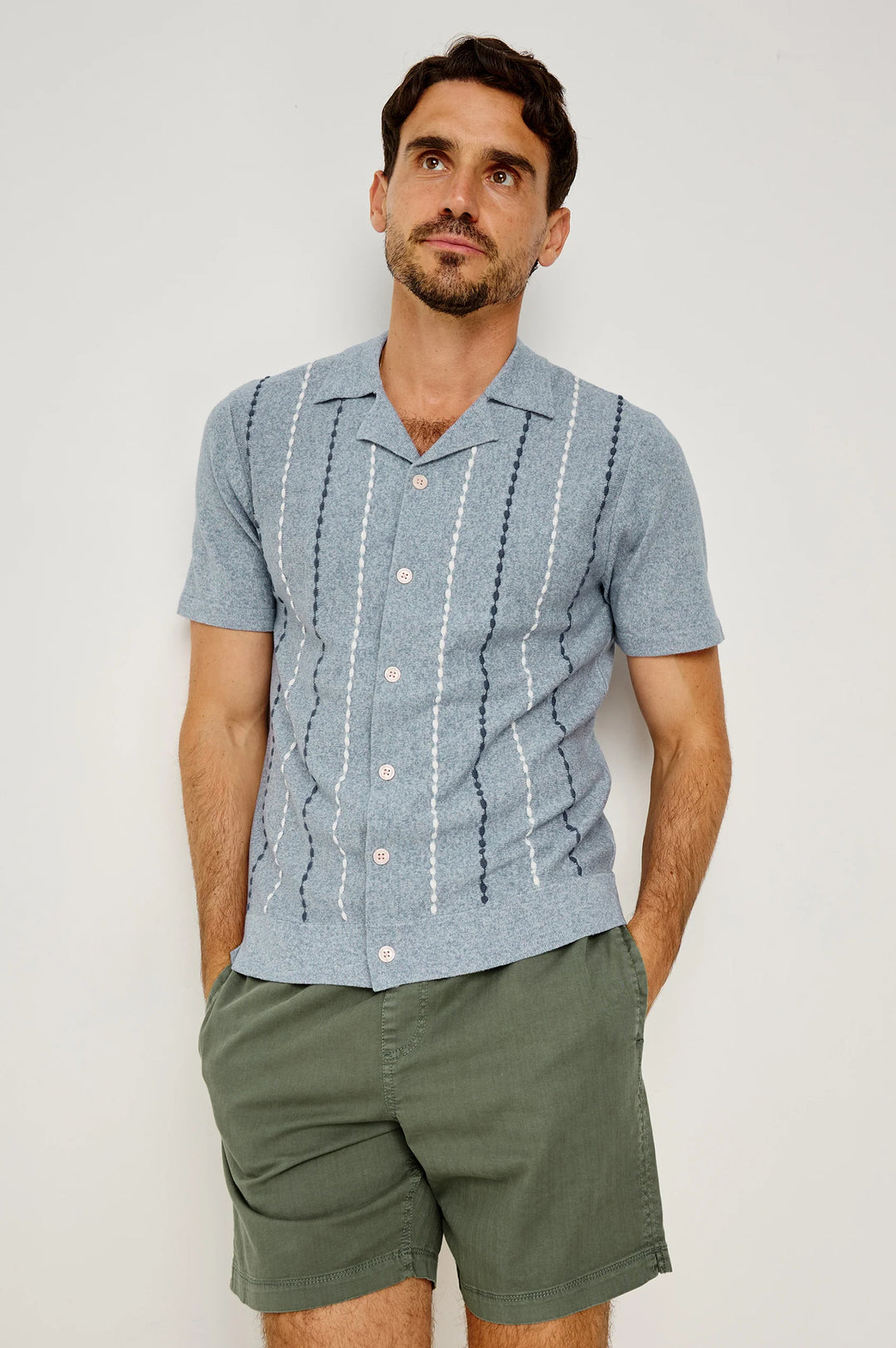 RICHIE SHIRT (NAVY) - RAILS