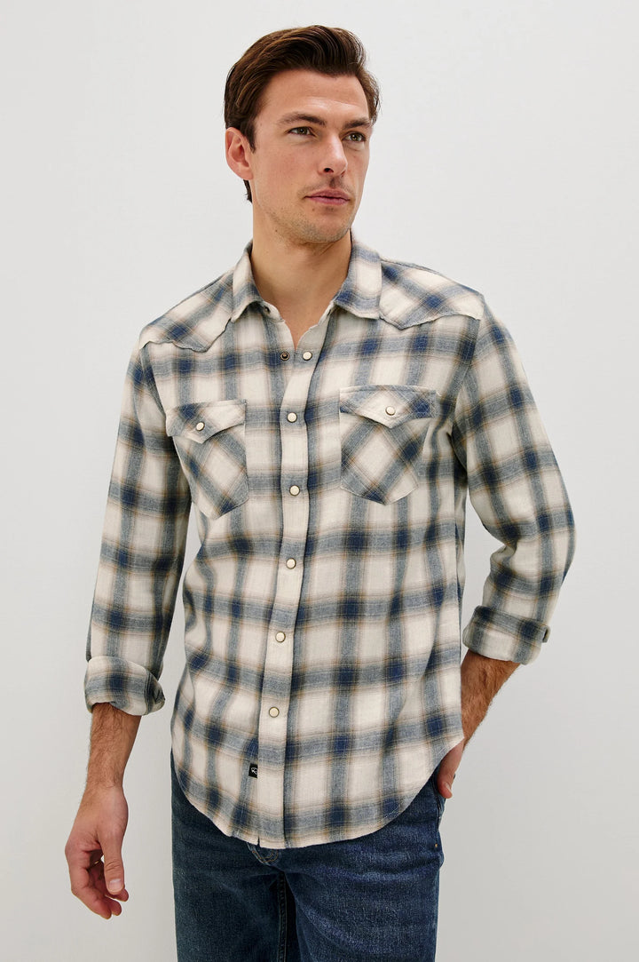ROY SHIRT (WHEAT) - RAILS