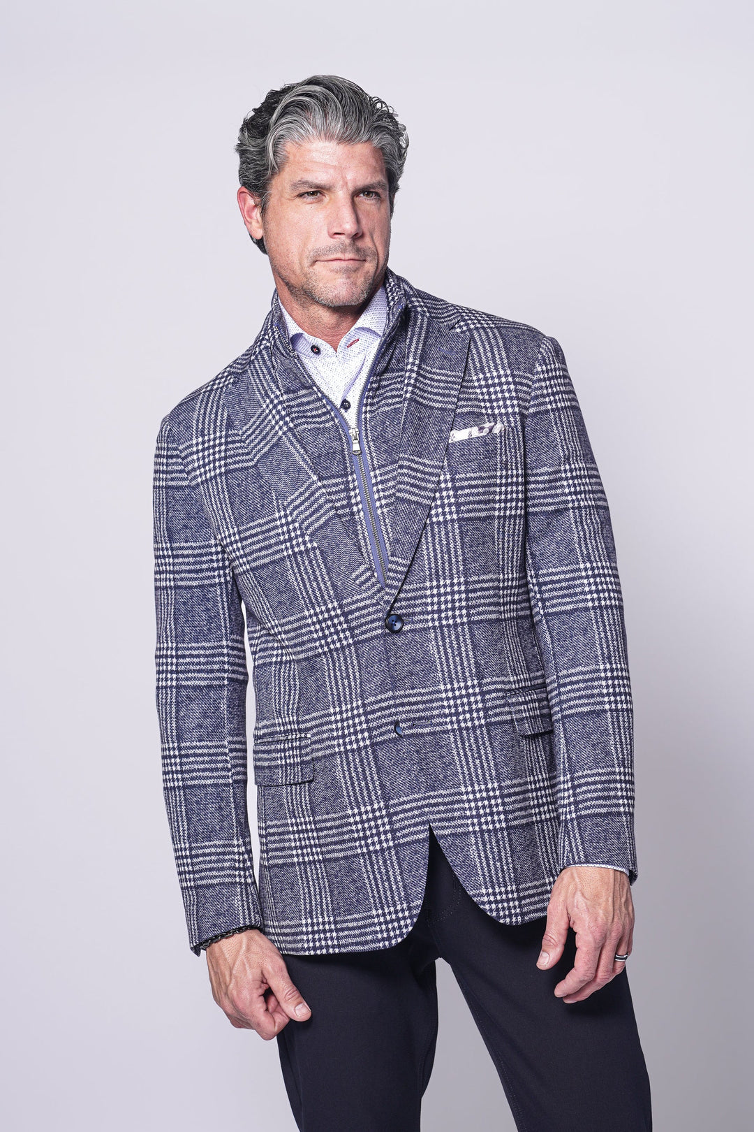 ROCCO BLAZER (NAVY) - 7 DOWNIE