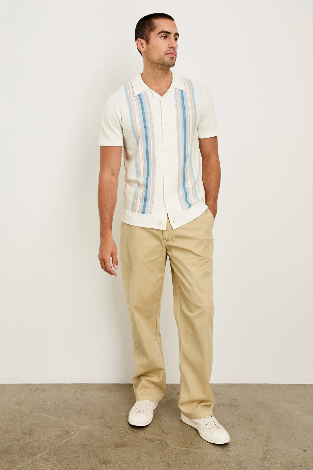 SILAS SHIRT (SKY PINK) - RAILS