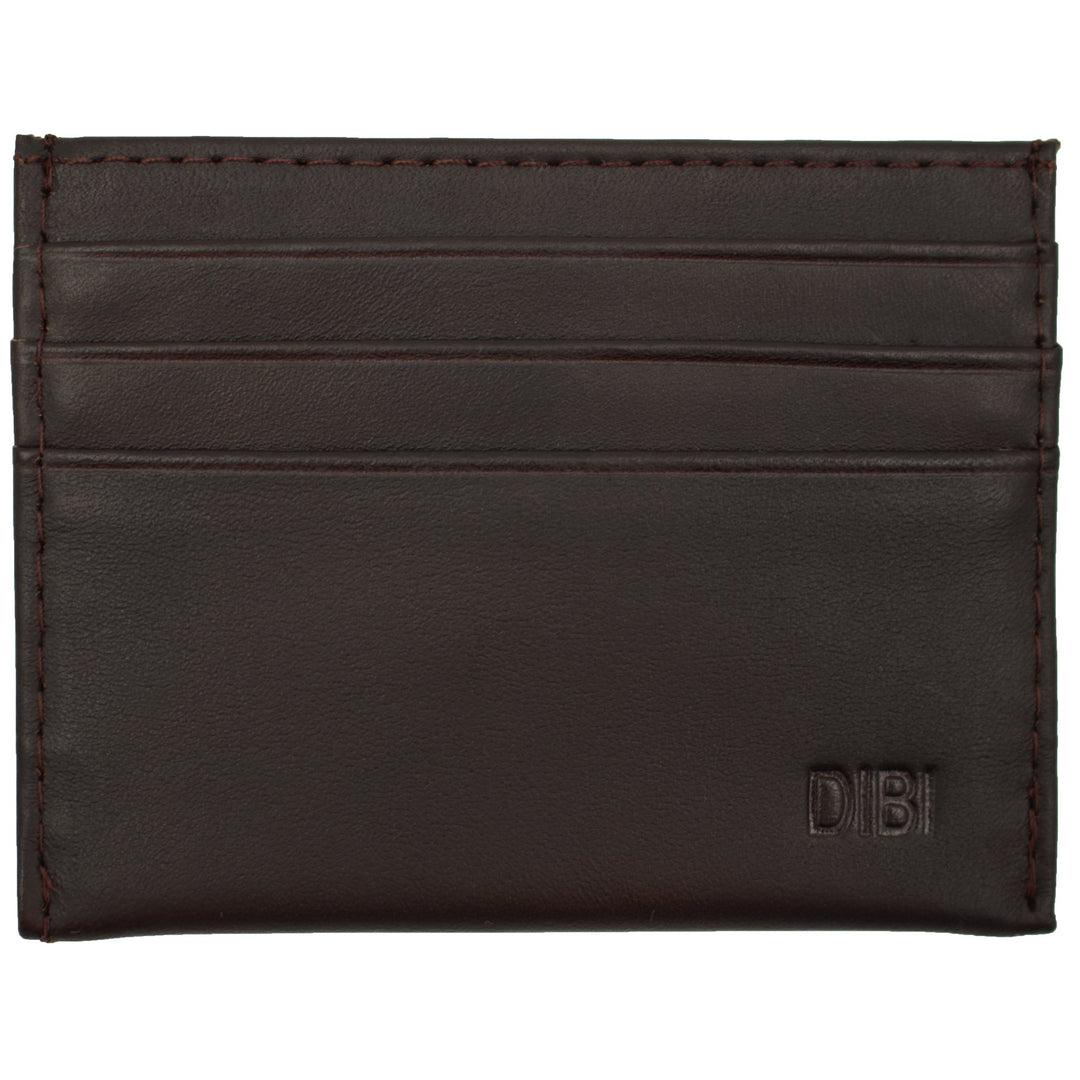 SLIM CARD WALLET (COCOA)  - DIBI