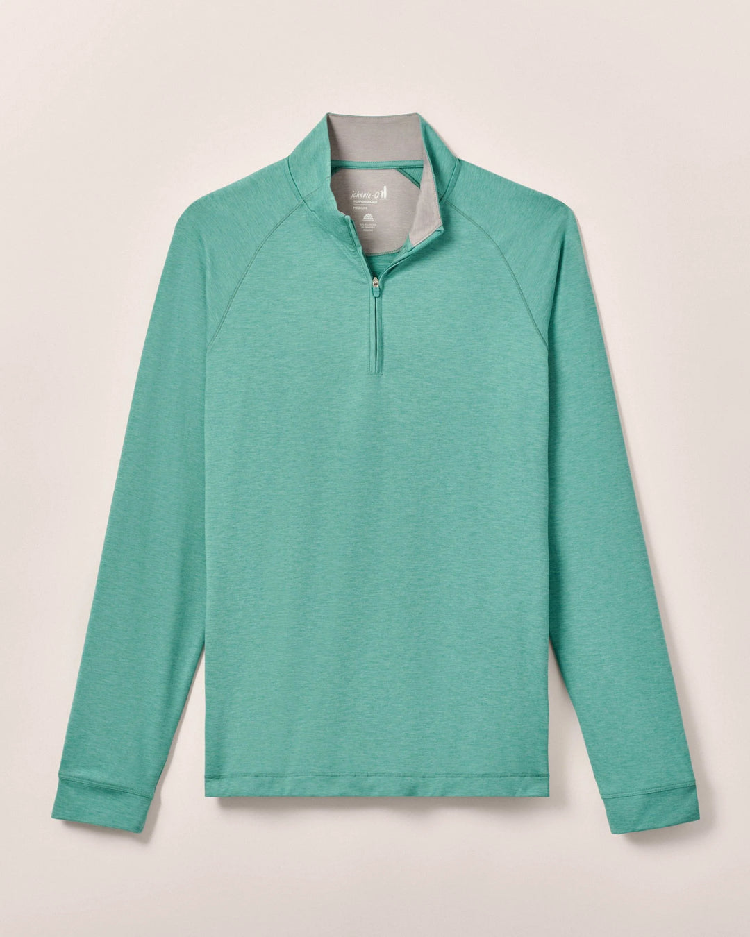 FREEBORNE 1/4 ZIP PULLOVER (GREEN) - JOHNNIE-O