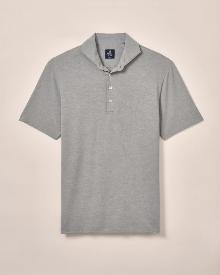IDRIS POLO (HEATHER BLACK) - JOHNNIE-O