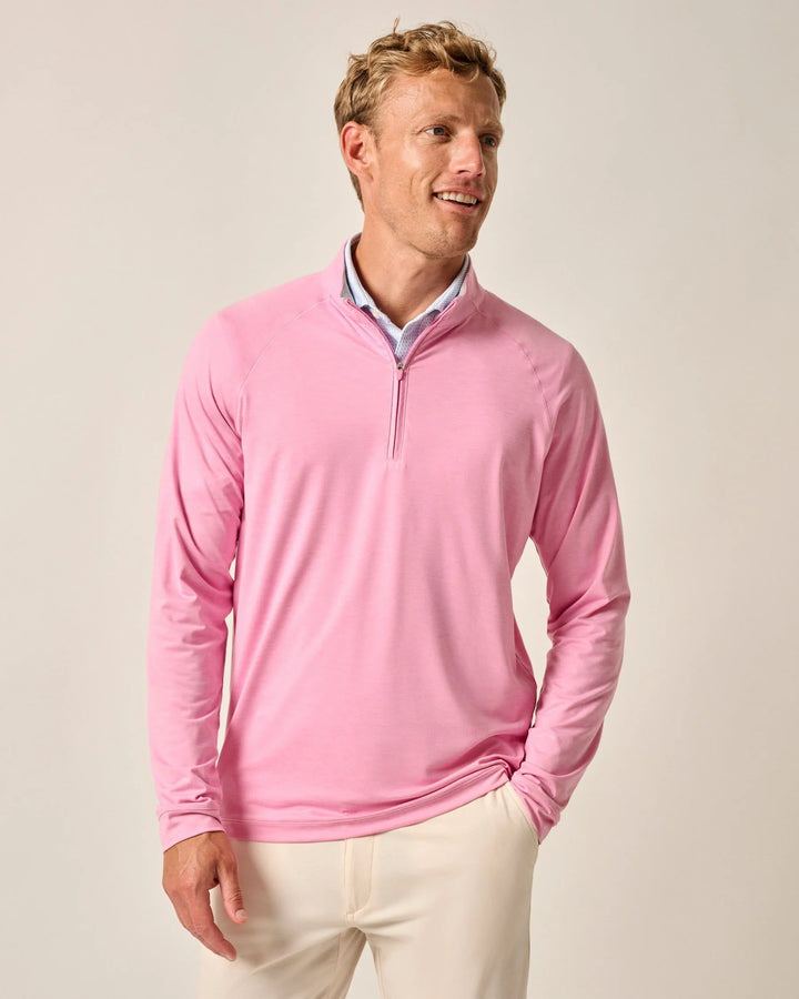 FREEBORNE 1/4 ZIP PULLOVER (PORTO) - JOHNNIE-O
