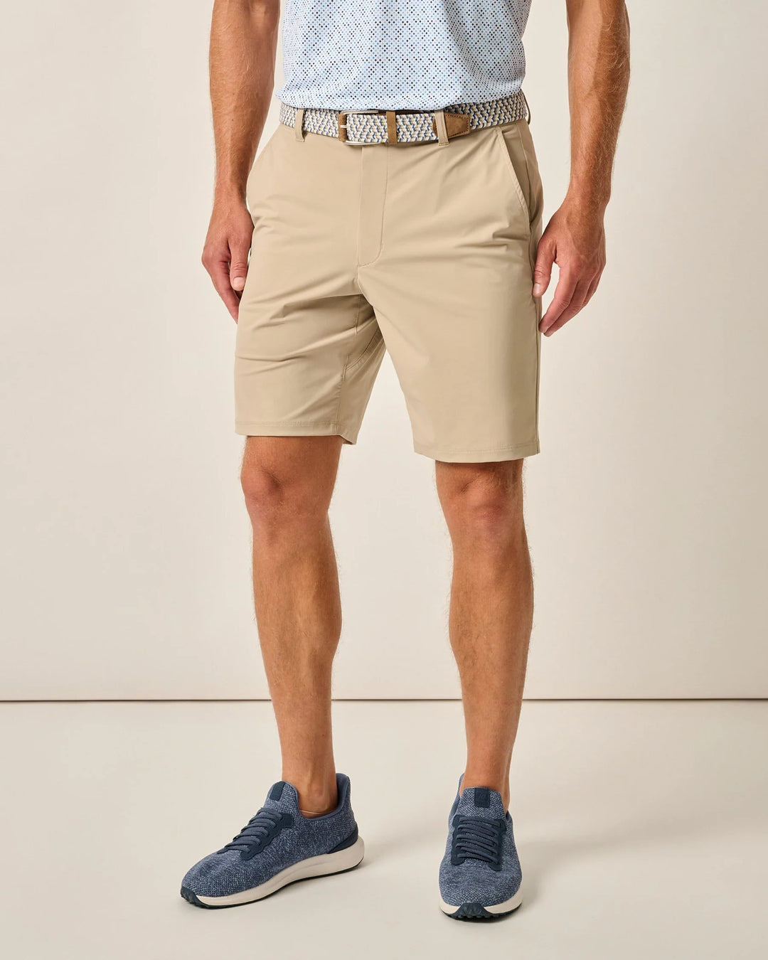FUSION SHORTS (KHAKI) - JOHNNIE - O