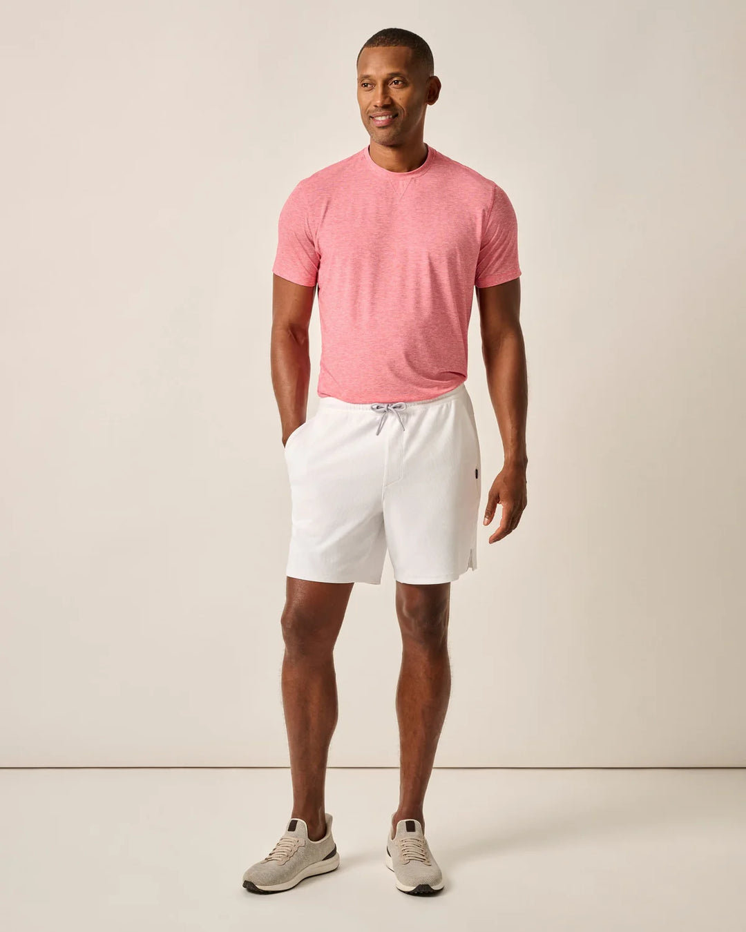 JUMPIN' SHORTS (WHITE) - JOHNNIE-O
