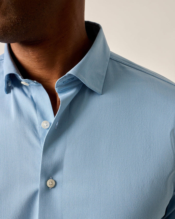 TRAVIS BUTTON UP SHIRT (BLUE) - JOHNNIE-O