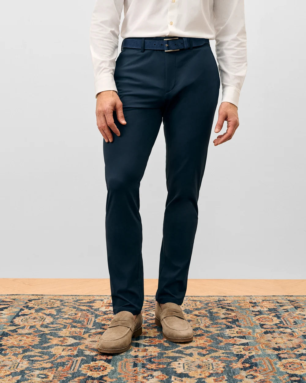 HOFFMAN STRETCH TROUSER (NAVY) - JOHNNIE-O