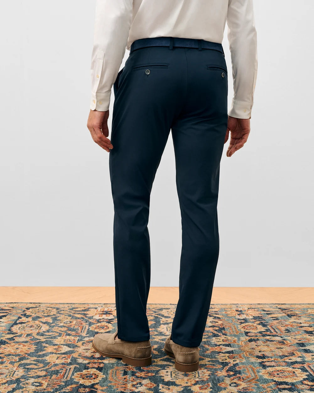 HOFFMAN STRETCH TROUSER (NAVY) - JOHNNIE-O