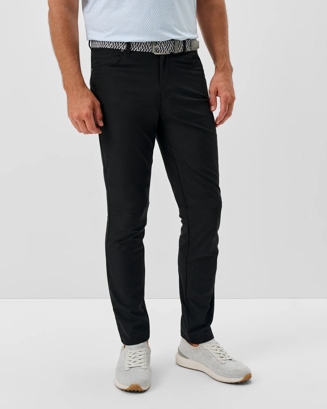 CROSS COUNTRY PANT (BLACK) - JOHNNIE-O