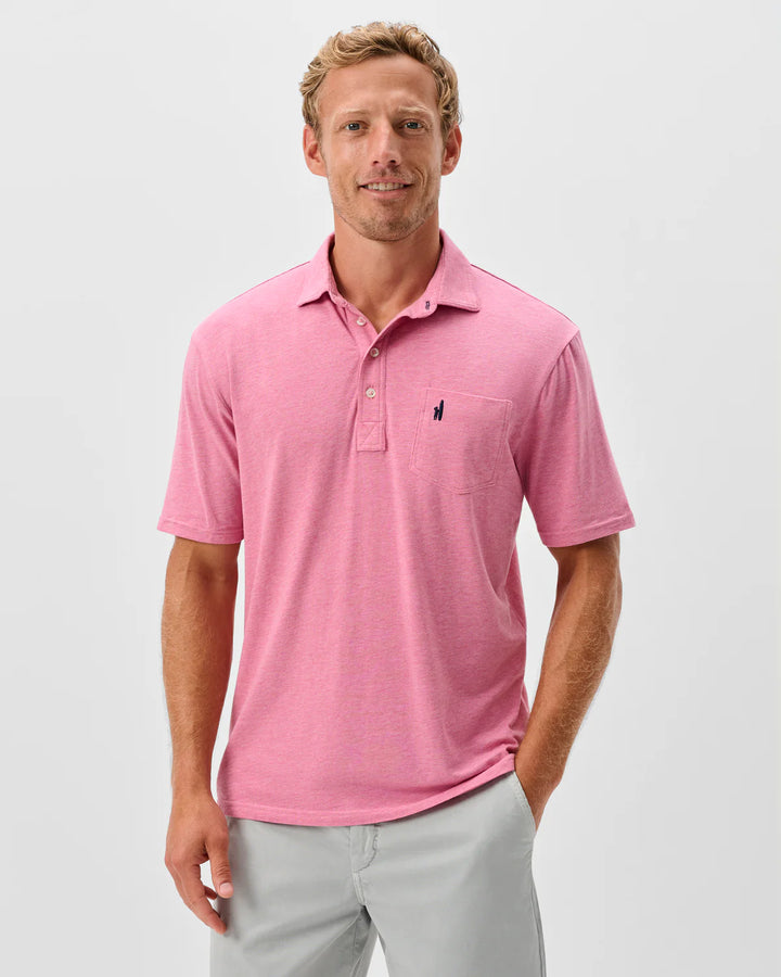 HEATHER ORIGINAL POLO (ROSEWATER) - JOHNNIE-O
