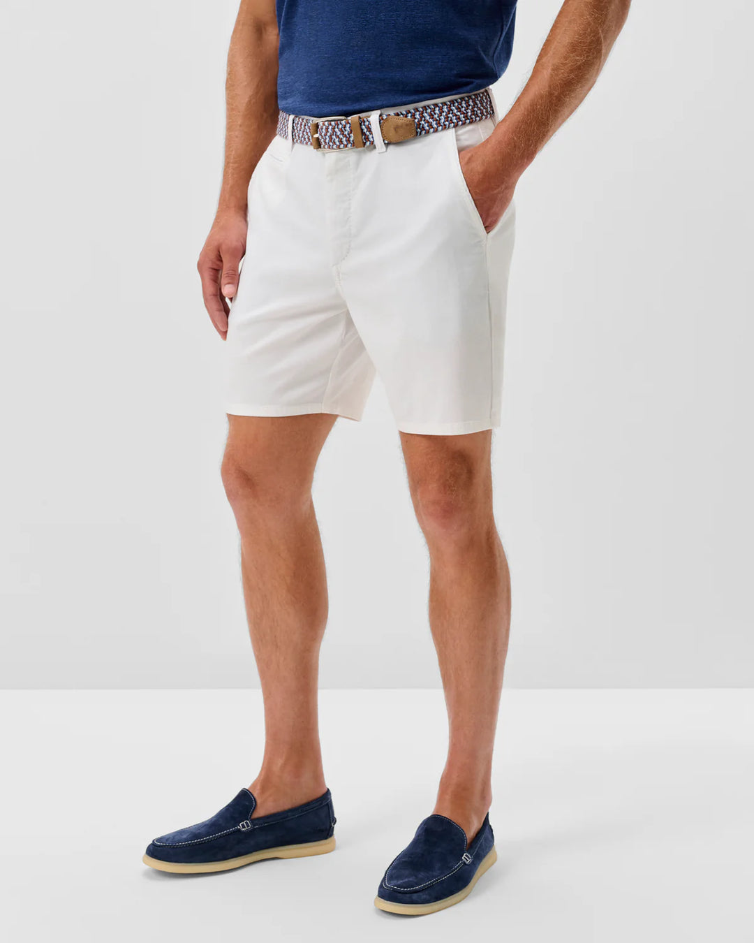 NASSAU SHORTS (WHITE) - JOHNNIE-O