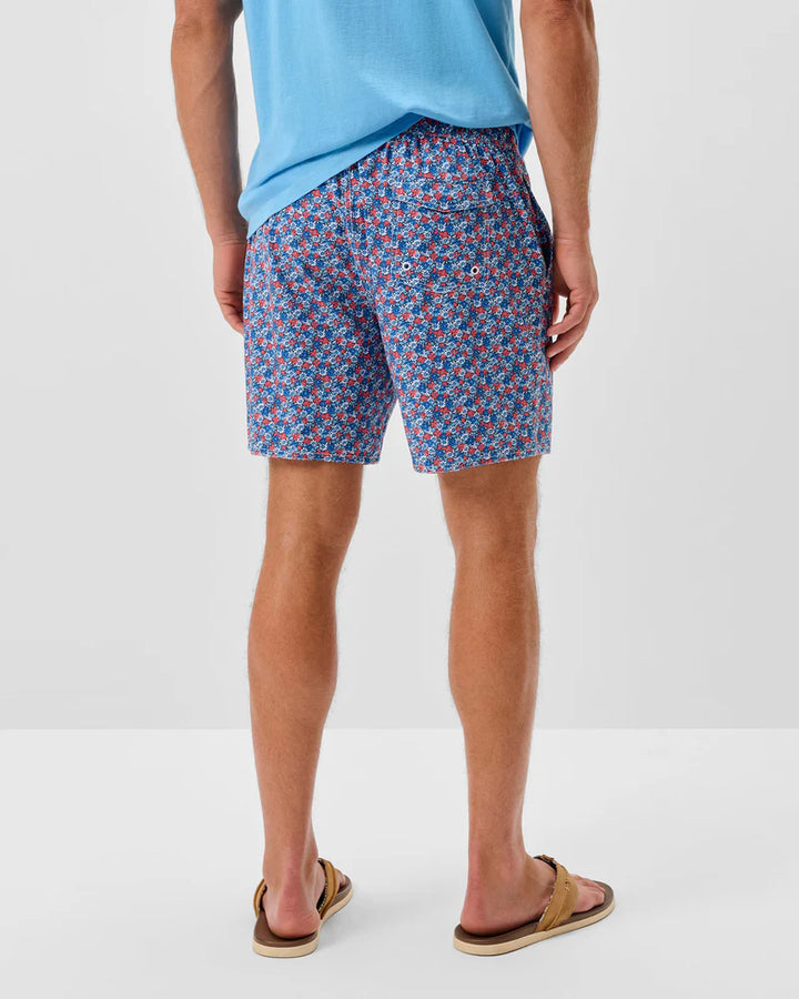 FREESIA SWIM SHORTS (NAVY) - JOHNNIE-O