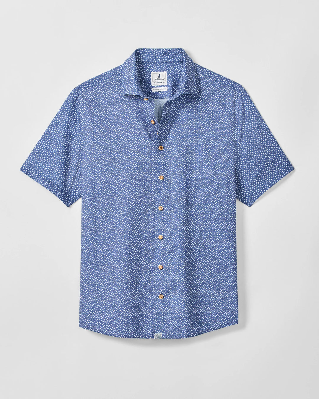 PATEL BUTTON DOWN SHIRT (NAVY) - JOHNNIE-O