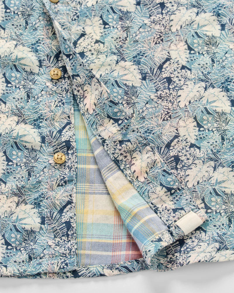 RAGLAND BUTTON UP SHIRT (WAKE) - JOHNNIE-O