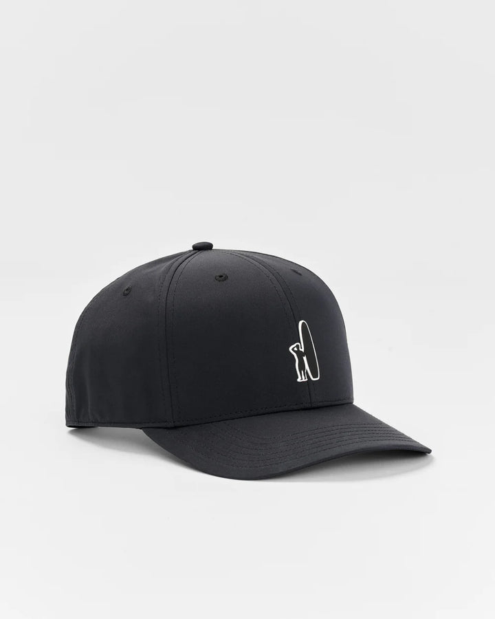 SURFER LOGO HAT (BLACK) - JOHNNIE-O