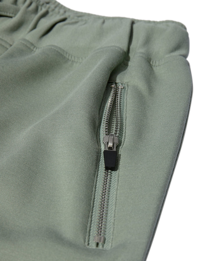 ABEL ZIP SHORTS (GREEN) - MOS MOSH GALLERY