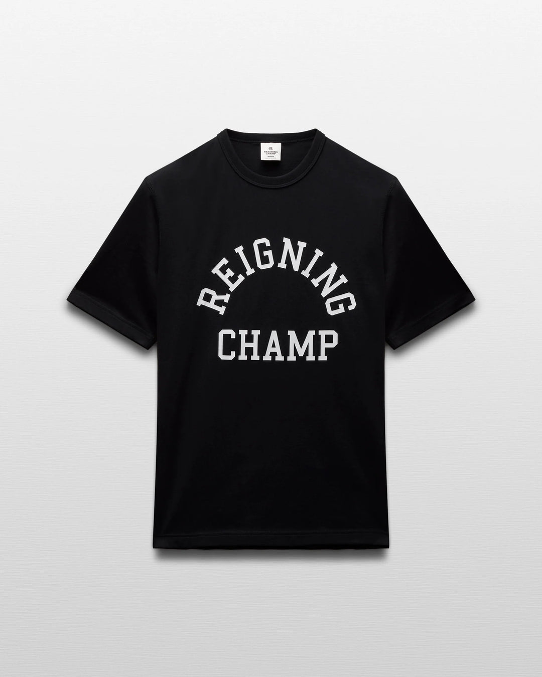 ARCH LOGO T-SHIRT (BLACK/WHITE) - REIGNING CHAMP