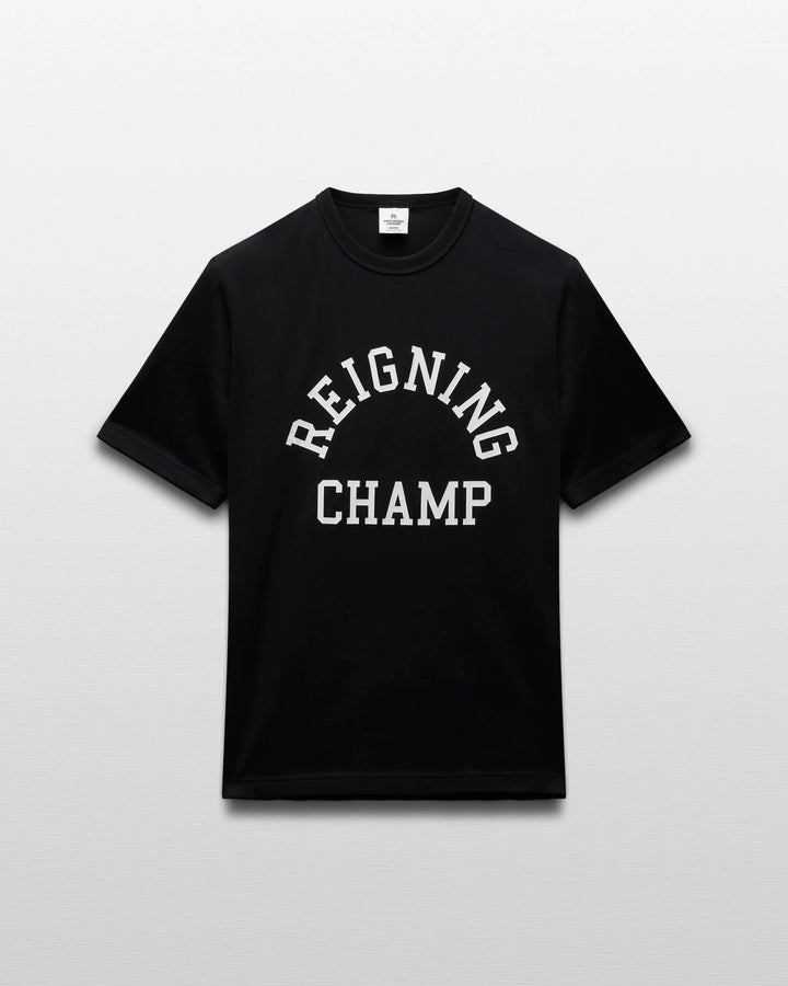ARCH LOGO T-SHIRT (BLACK/WHITE) - REIGNING CHAMP
