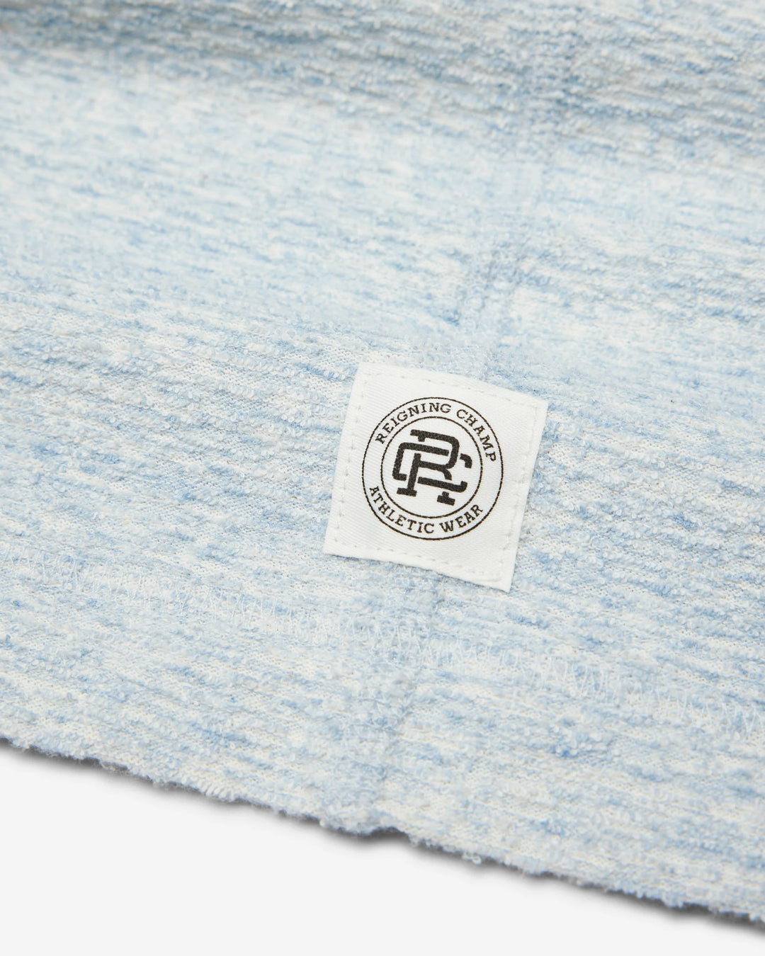 TEXTURED TERRY T-SHIRT (STATIC BLUE) - REIGNING CHAMP