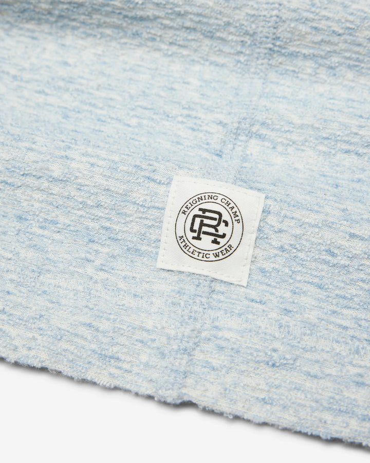 TEXTURED TERRY T-SHIRT (STATIC BLUE) - REIGNING CHAMP
