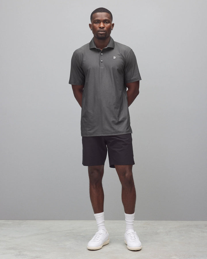 PUMA X RC MATTR JACQUARD POLO (DUSKY GRAY) - REIGNING CHAMP
