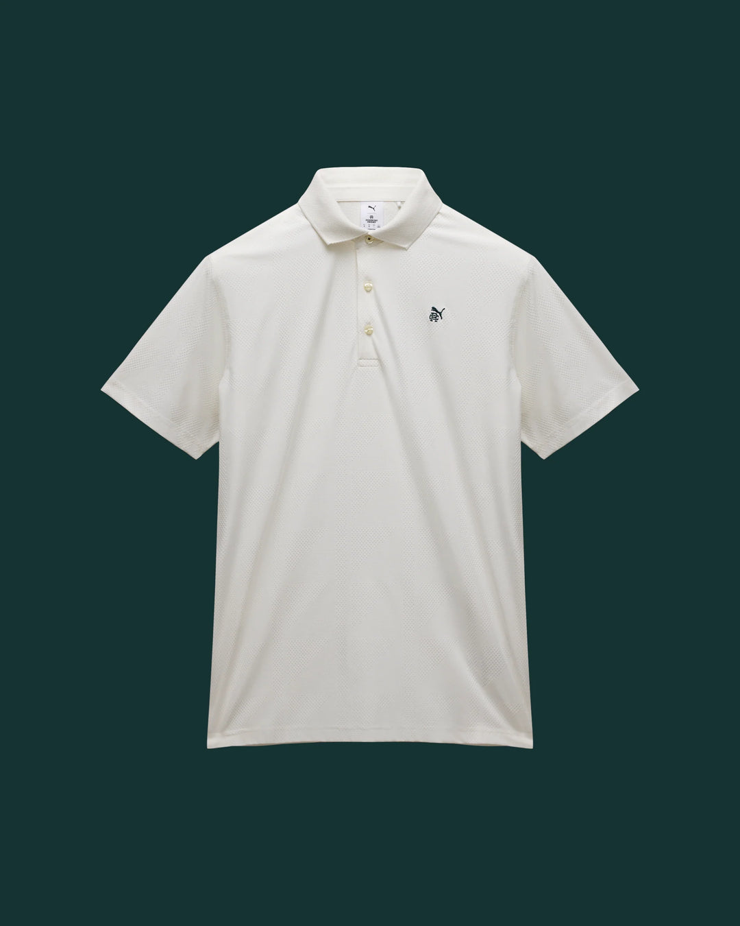 PUMA X RC MATTR JACQUARD POLO (WARM WHITE) - REIGNING CHAMP