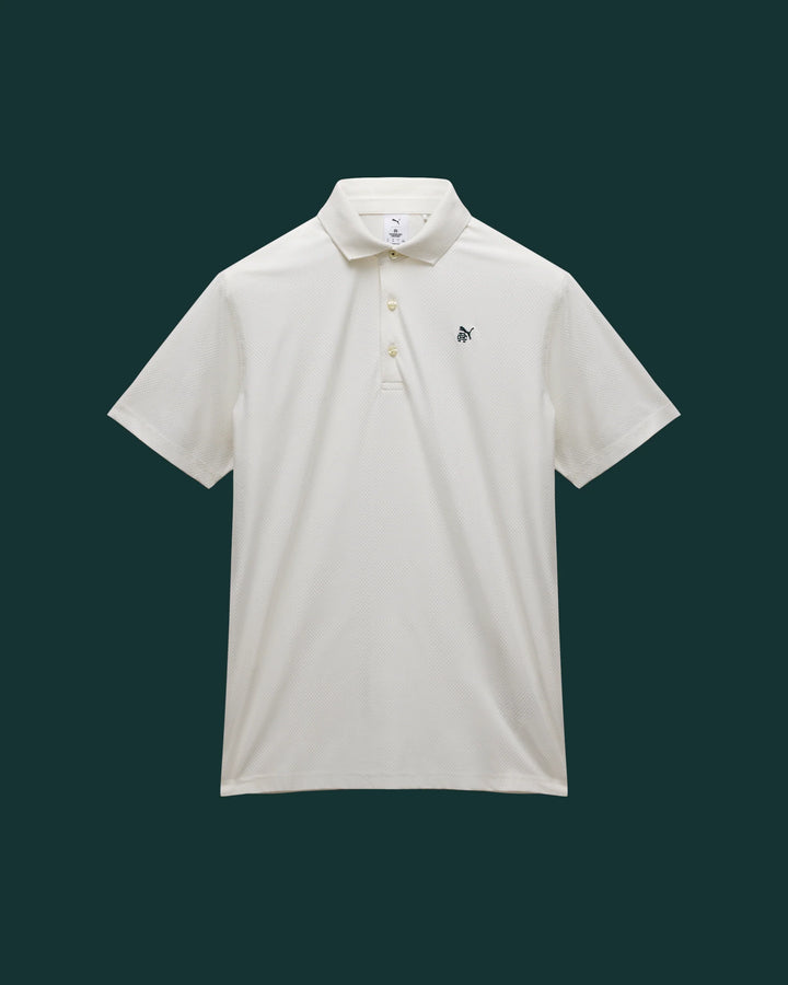 PUMA X RC MATTR JACQUARD POLO (WARM WHITE) - REIGNING CHAMP