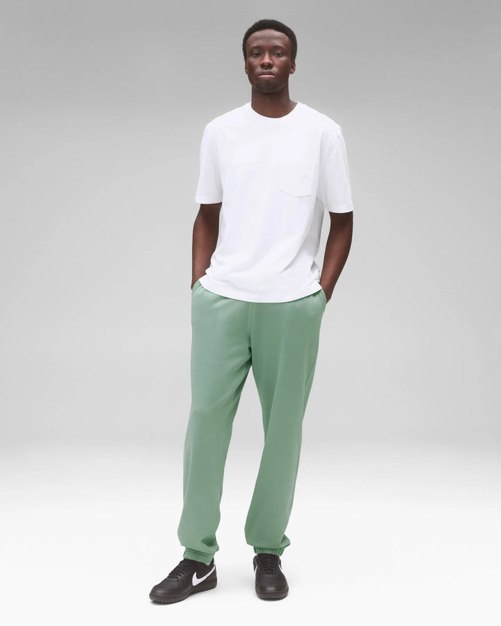 MIDWEIGHT TERRY SWEATPANT (SAGE) - REIGNING CHAMP