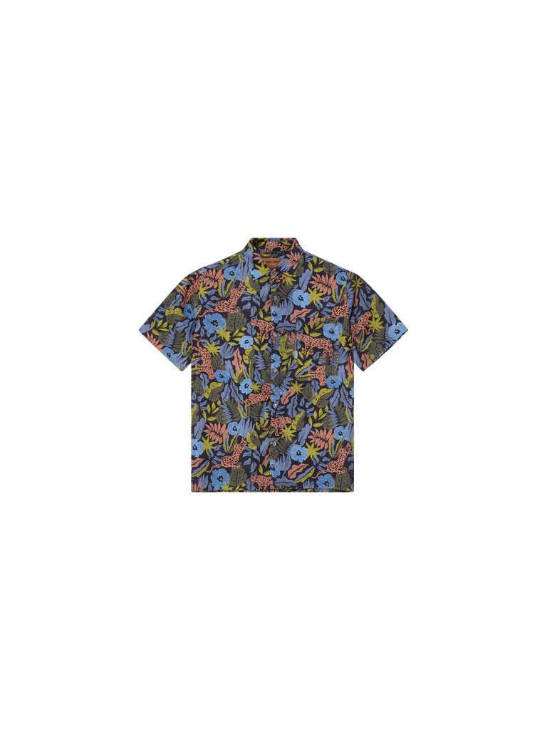 BABEL WILD SHIRT (SALUTE NAVY) - MOS MOSH GALLERY