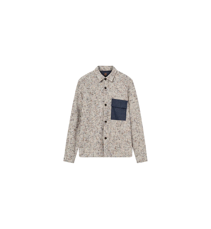 WILSON NEP OVERSHIRT (ECRU) - MOS MOSH GALLERY