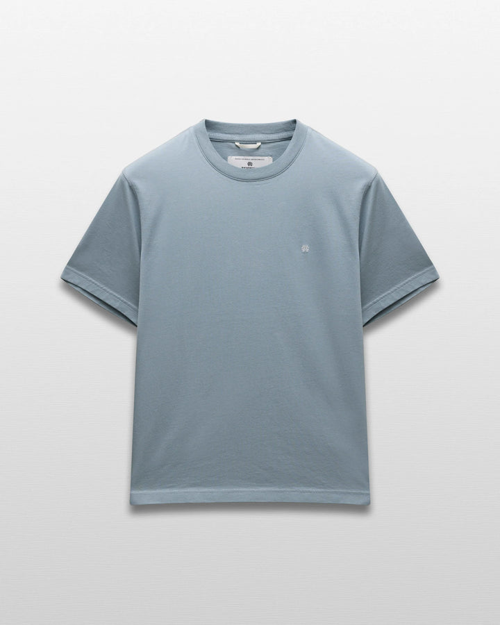 MIDWEIGHT MONOGRAM OG T-SHIRT (GULF) - REIGNING CHAMP