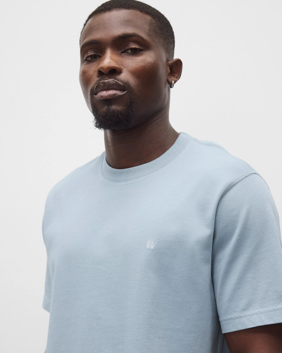 MIDWEIGHT MONOGRAM OG T-SHIRT (GULF) - REIGNING CHAMP