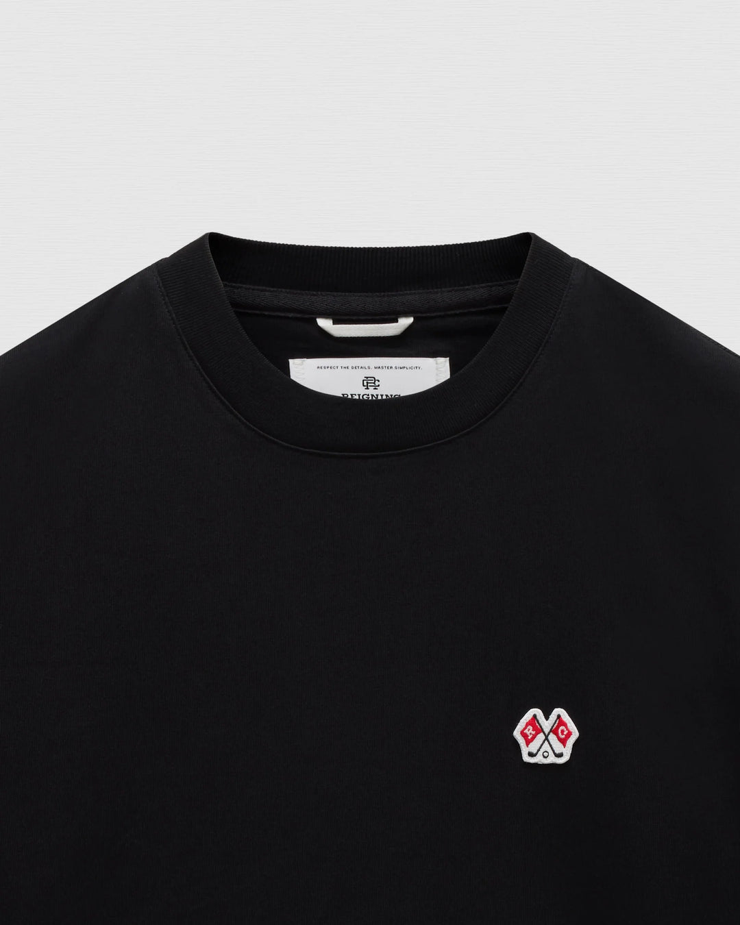 MIDWEIGHT FAIRWAY OG T-SHIRT (BLACK/RED) - REIGNING CHAMP