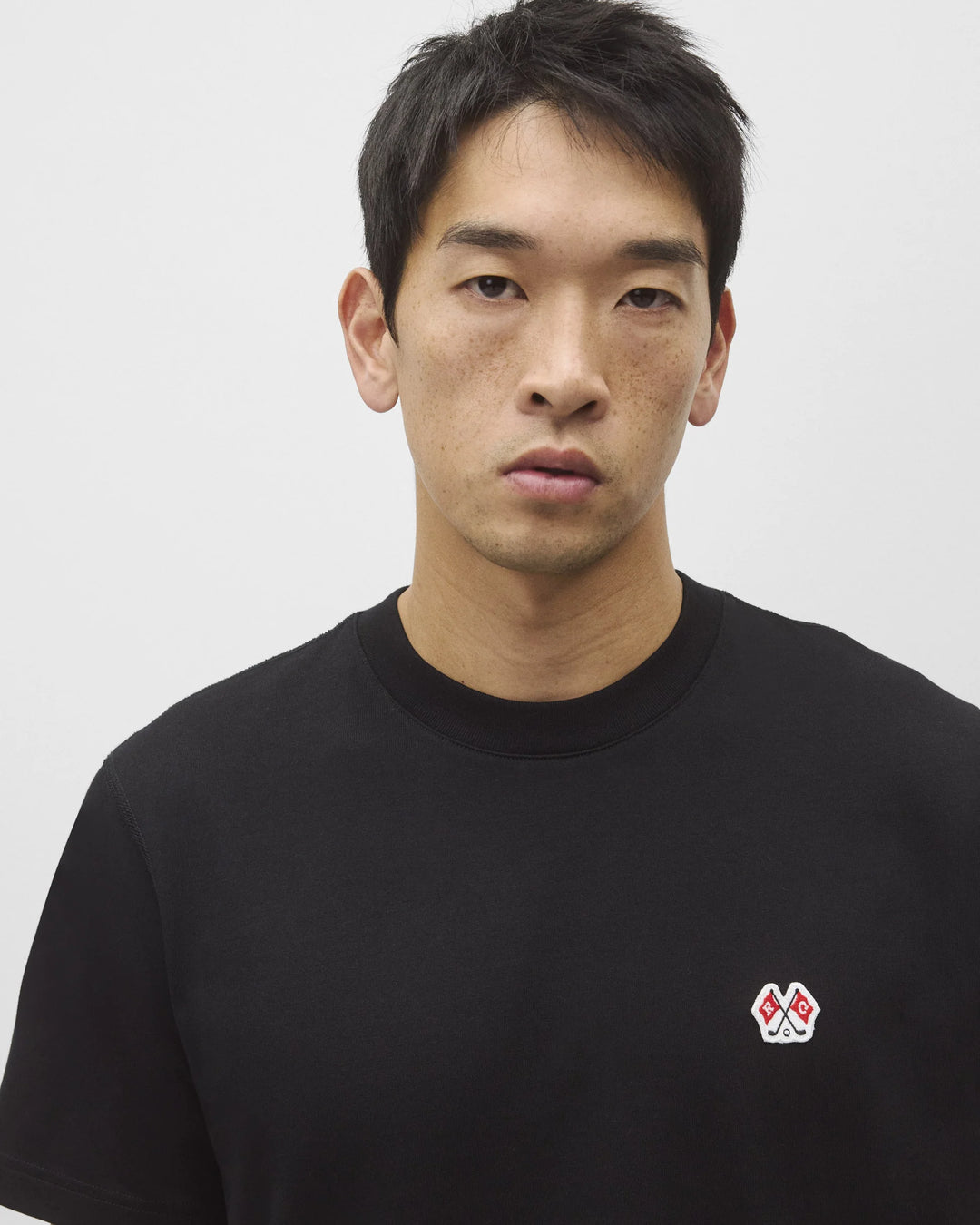 MIDWEIGHT FAIRWAY OG T-SHIRT (BLACK/RED) - REIGNING CHAMP