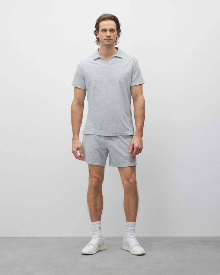 TEXTURED TERRY POLO (STATIC) - REIGNING CHAMP