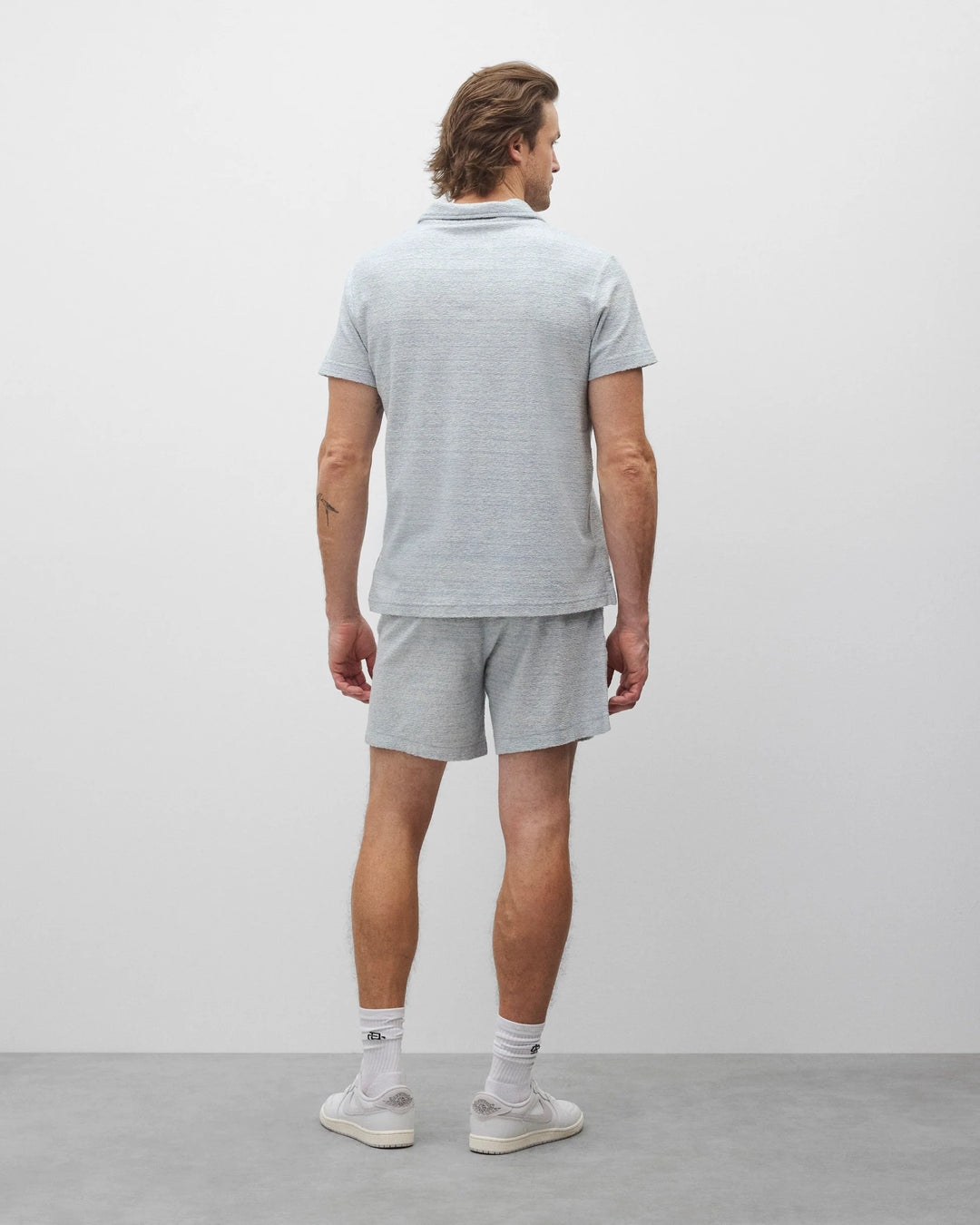TEXTURED TERRY POLO (STATIC) - REIGNING CHAMP