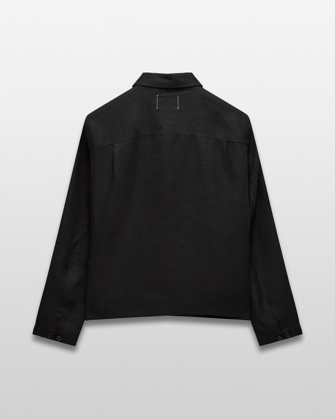 LINEN VENUE JACKET (BLACK) - REIGNING CHAMP