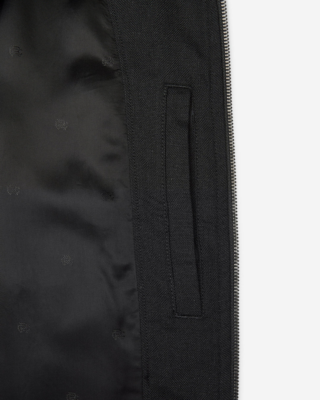 LINEN VENUE JACKET (BLACK) - REIGNING CHAMP