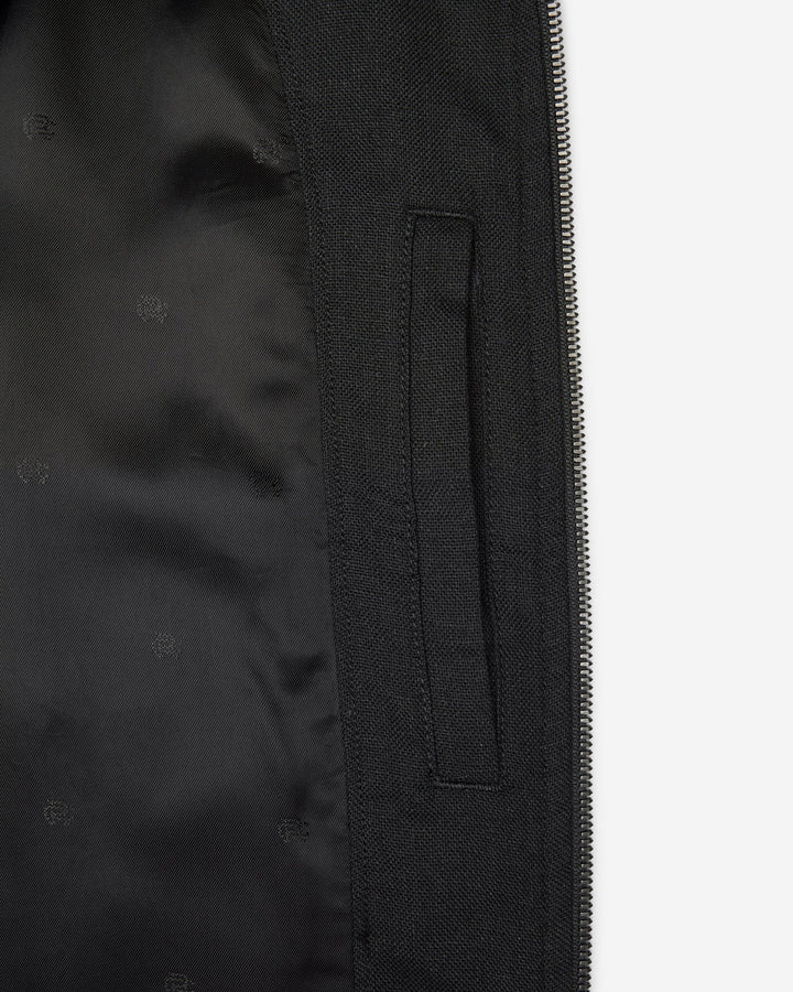 LINEN VENUE JACKET (BLACK) - REIGNING CHAMP