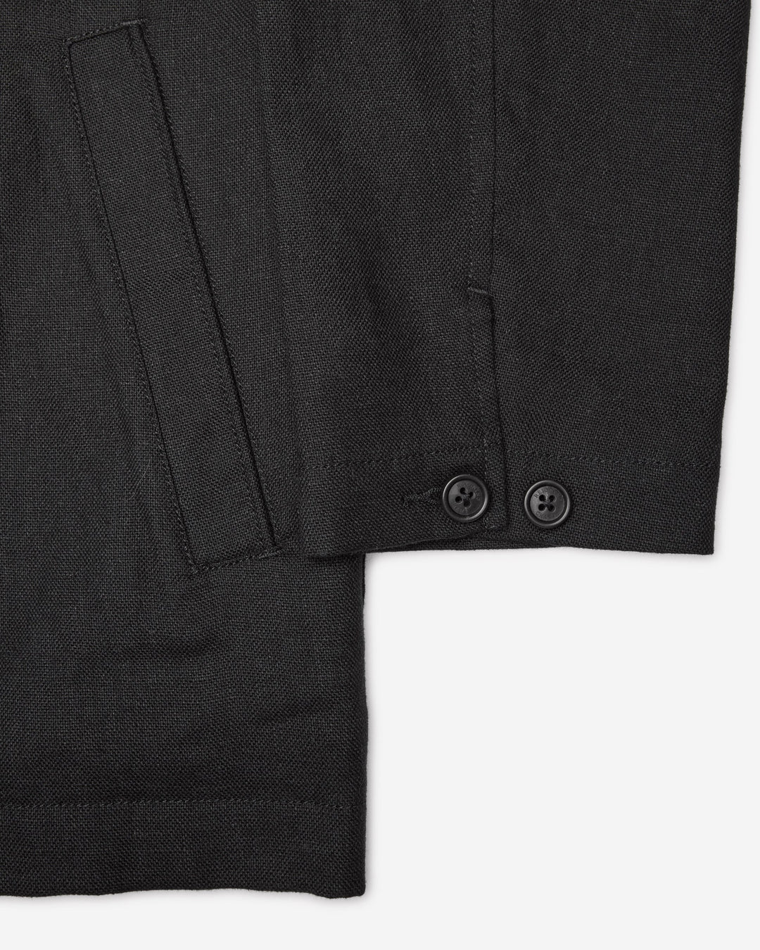LINEN VENUE JACKET (BLACK) - REIGNING CHAMP