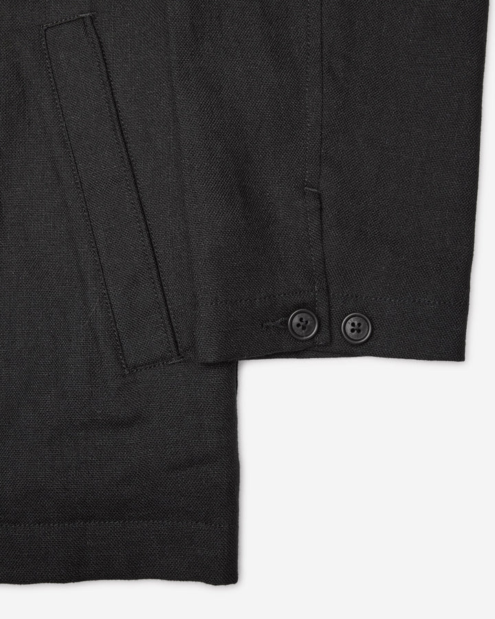 LINEN VENUE JACKET (BLACK) - REIGNING CHAMP