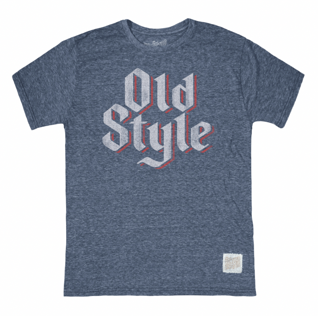 OLD STYLE T-SHIRT (NAVY) - RETRO BRAND