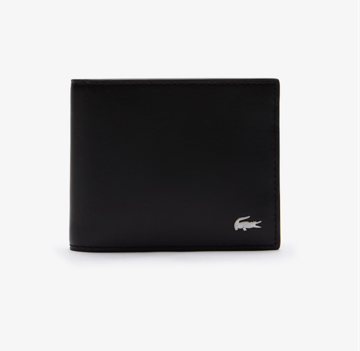 LEATHER BILLFOLD WALLET  - LACOSTE